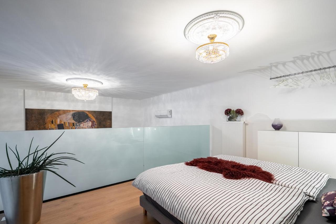 The Kiss - Luxurioeses City Loft Am Naschmarkt Wien Eksteriør bilde